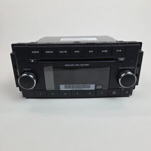 Chrysler Group Factory Radio‎ Single Disc MP3 Anti Theft Part No P68252824AA